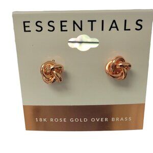 WOMEN'S Essentials Brand Gold-Tone Earrings.